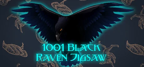 1001 Black Raven Jigsaw cover