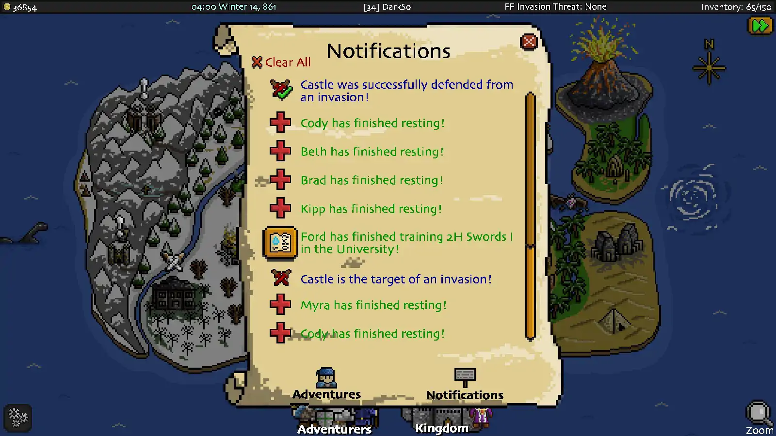 Adventurer Manager PC performance and system requirements