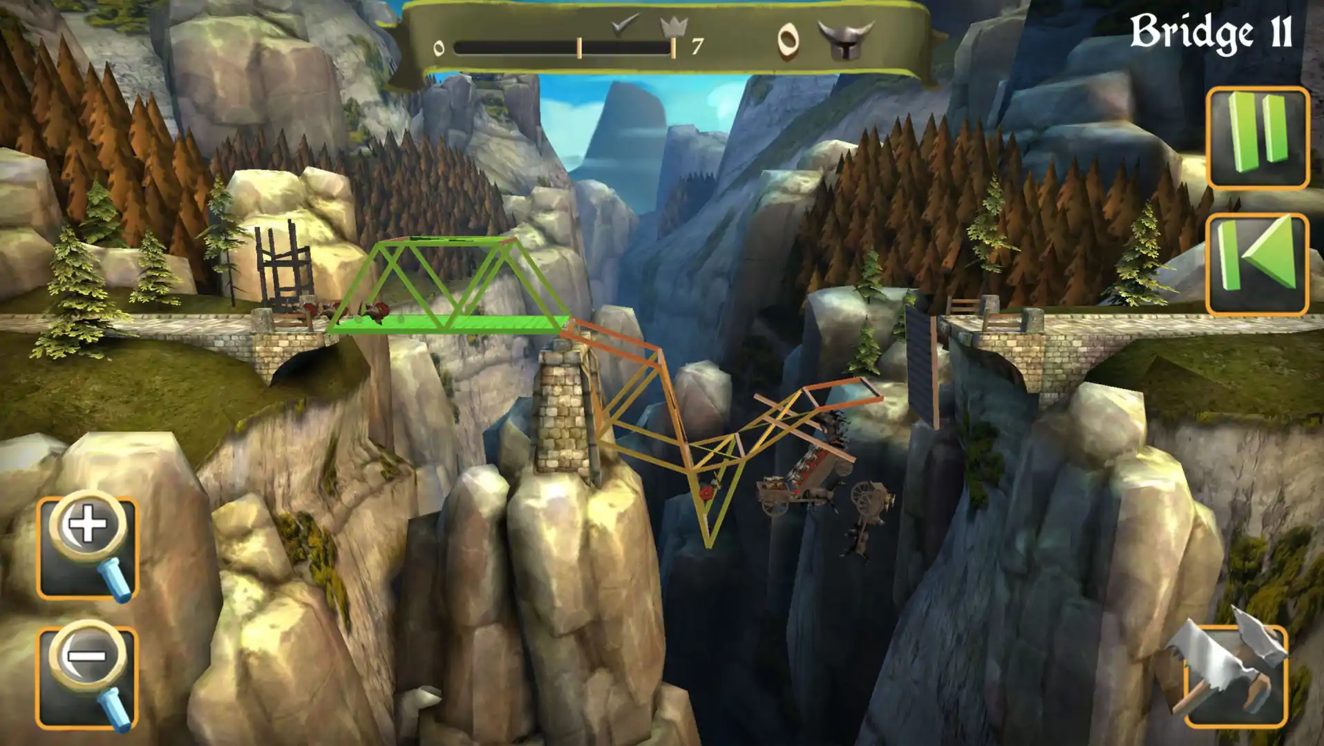 Bridge Constructor Medieval PC system requirements screenshot