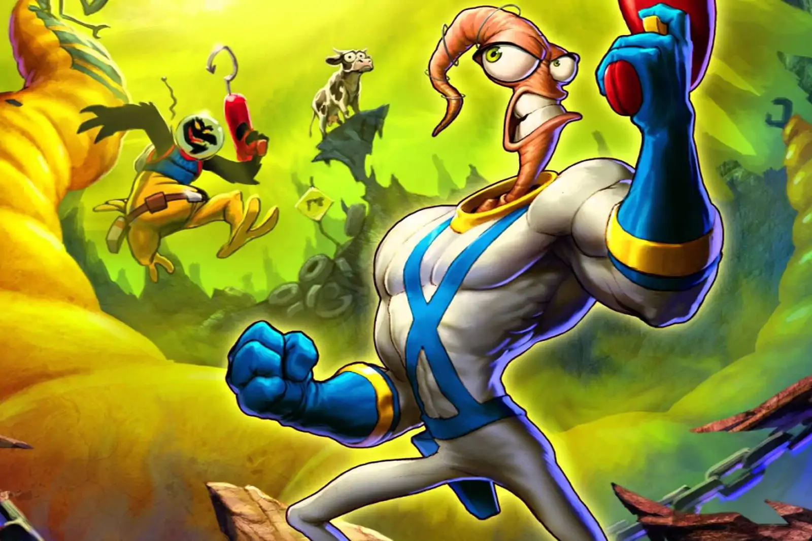 Earthworm Jim PC system requirements screenshot