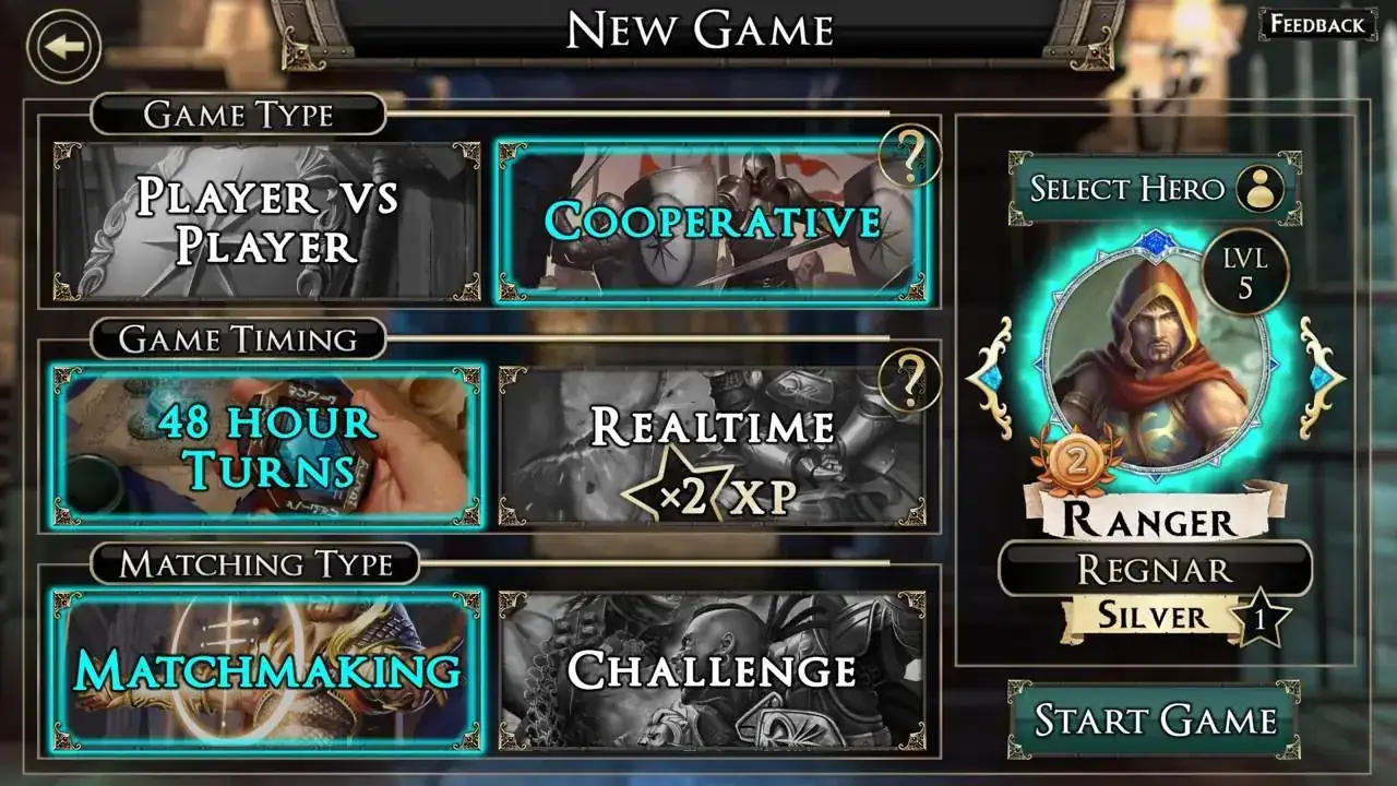 Hero Realms PC system requirements screenshot
