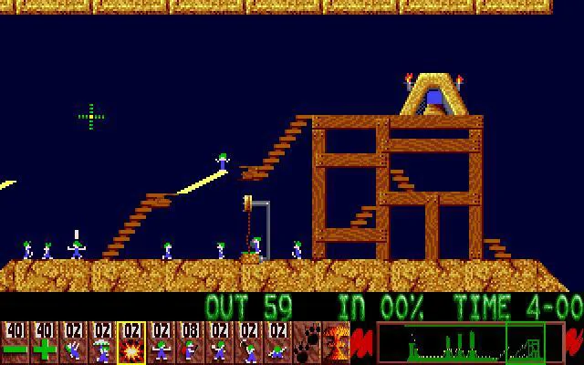 Lemmings PC system requirements screenshot
