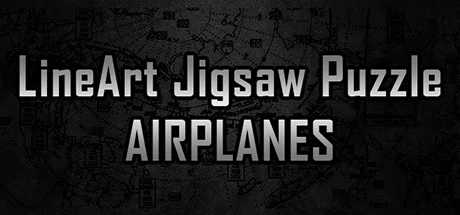 LineArt Jigsaw Puzzle - Airplanes cover