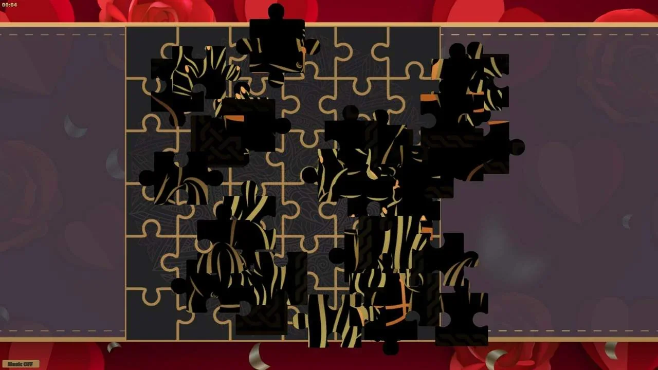 LineArt Jigsaw Puzzle - Erotica Valentines PC performance and system requirements