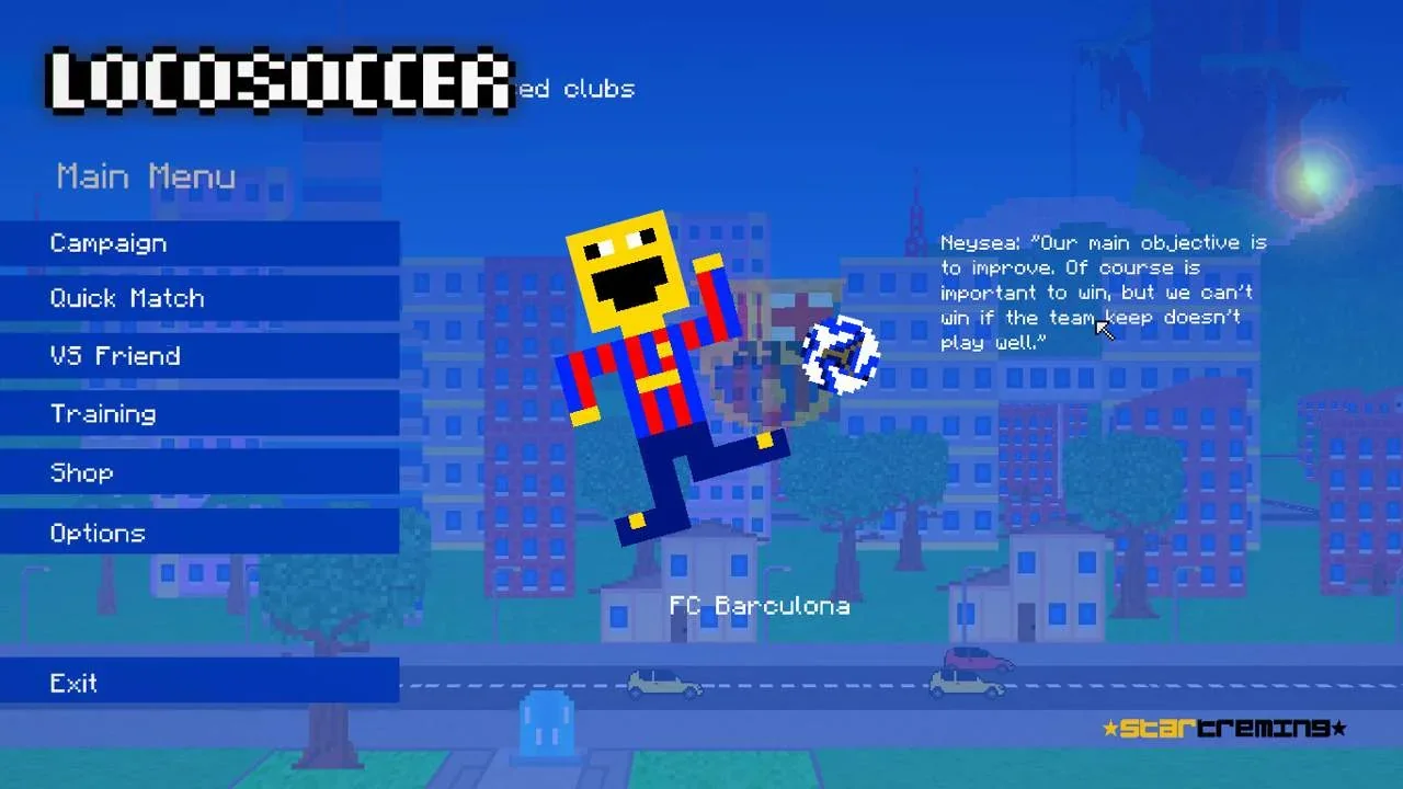 LocoSoccer PC system requirements screenshot
