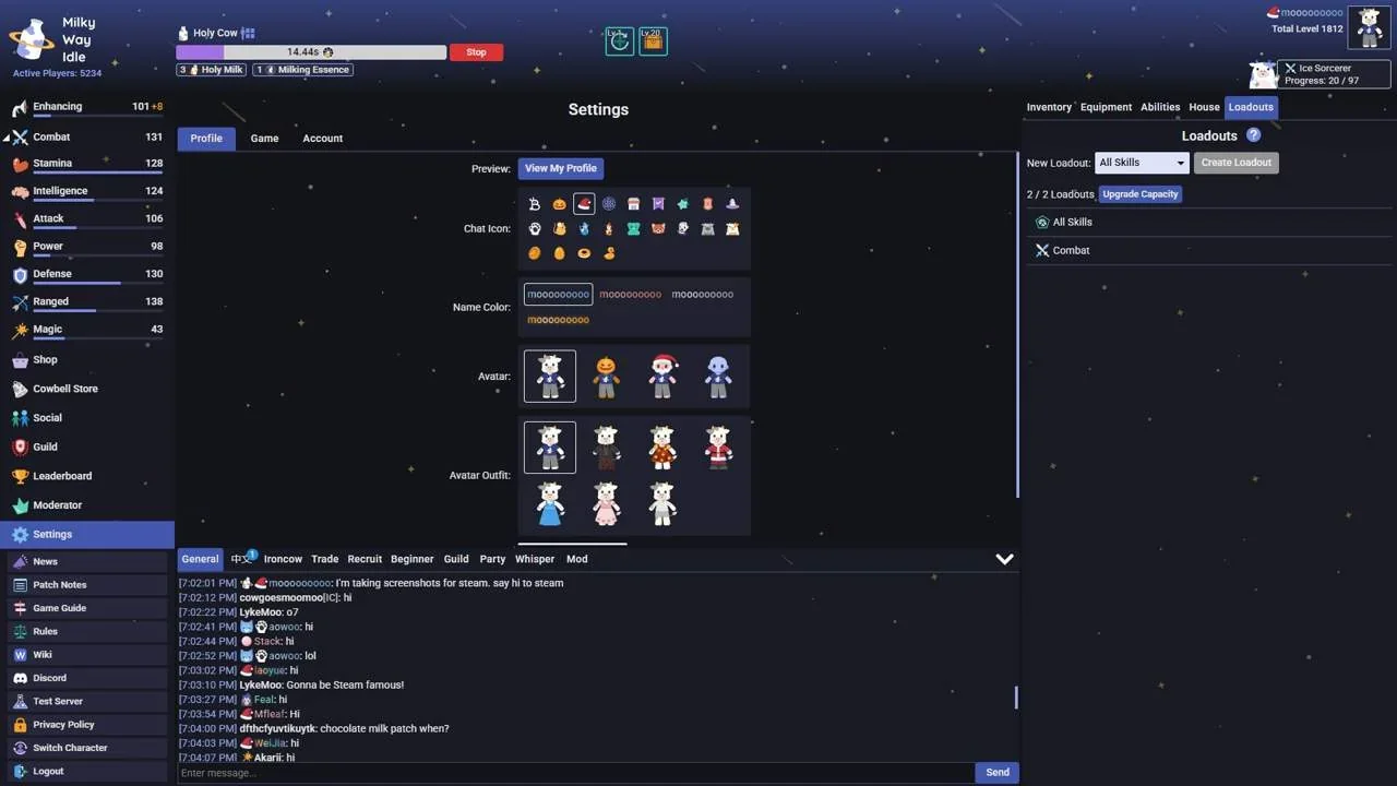 Milky Way Idle PC system requirements screenshot