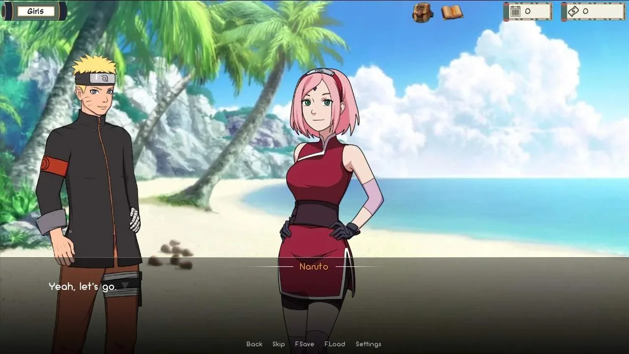 Naruto: Kunoichi Trainer PC system requirements screenshot