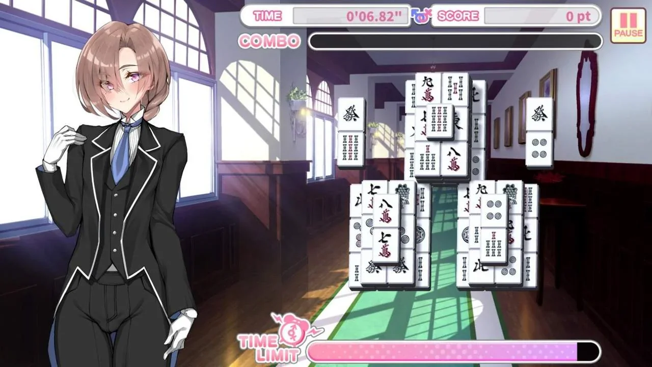 Otoko Cross: Pretty Boys Mahjong Solitaire PC system requirements screenshot
