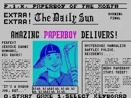 Paperboy PC performance and system requirements