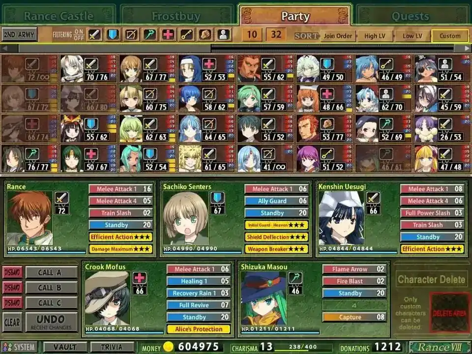 Rance Quest Magnum PC performance and system requirements