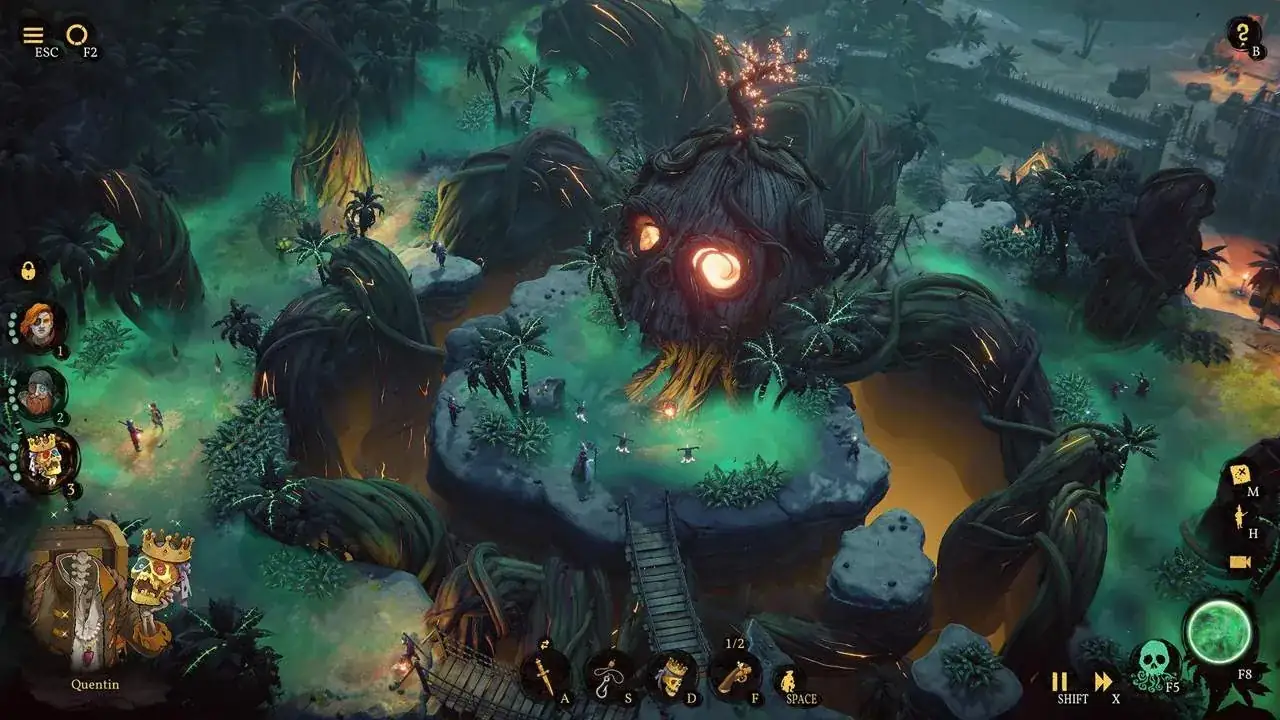 Shadow Gambit: The Cursed Crew Demo