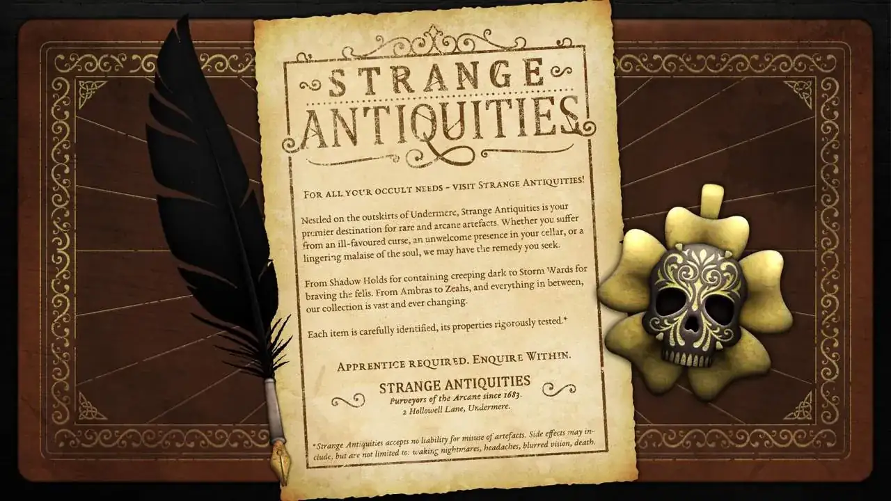 Strange Antiquities PC performance and system requirements