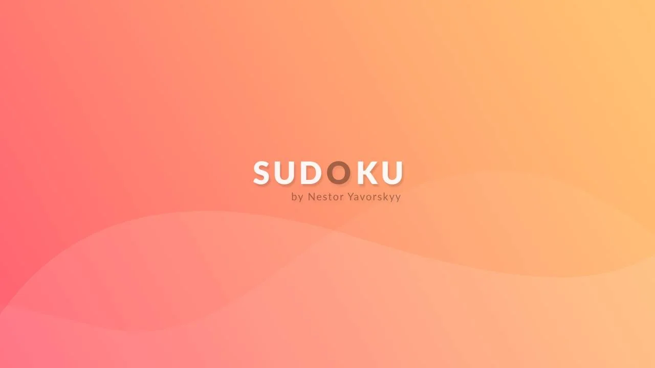 Sudoku by Nestor Yavorskyy