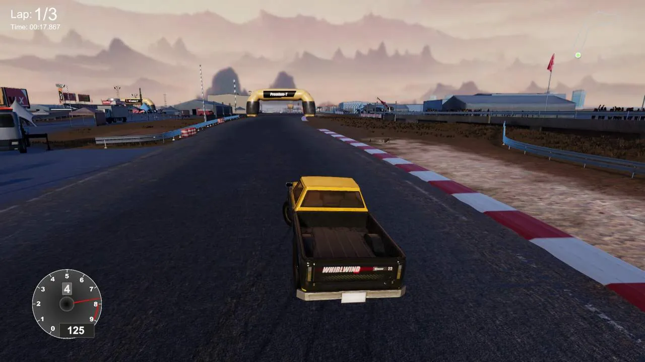 Sunset Speedway PC system requirements screenshot