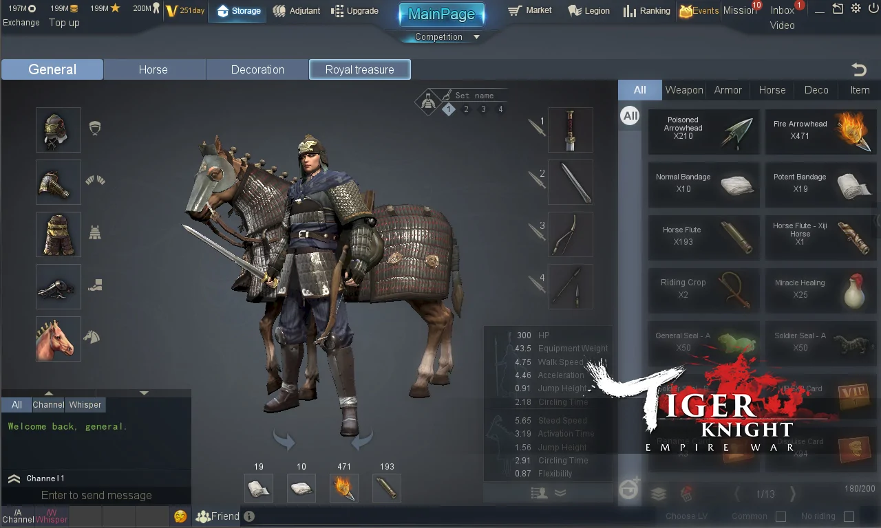 Tiger Knight: Empire War PC system requirements screenshot