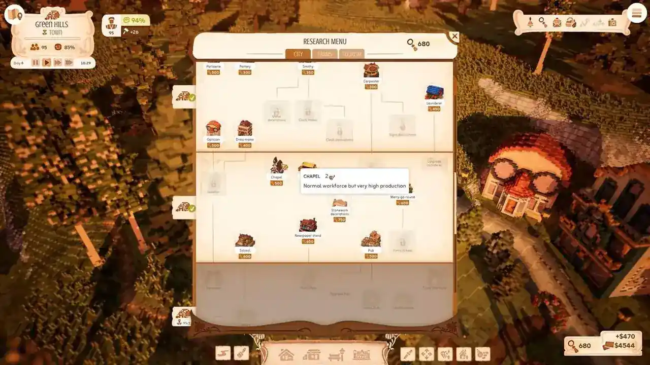 Town to City PC system requirements screenshot