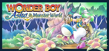 WONDER BOY ASHA in Monster World cover