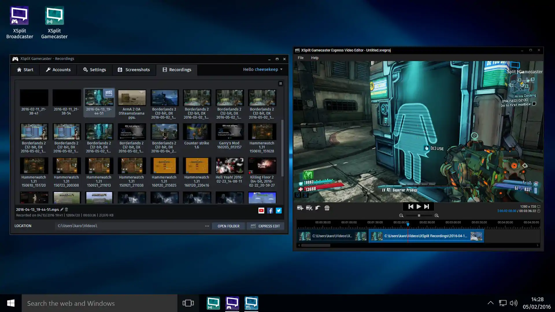 XSplit PC performance and system requirements