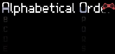 Alphabetical Order System Requirements