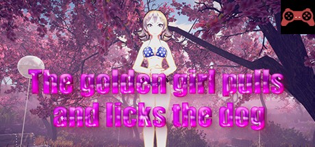 The golden girl pulls and licks the dog System Requirements