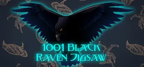 1001 Black Raven Jigsaw cover