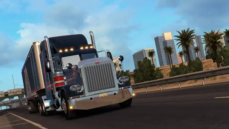 American Truck Simulator game cover