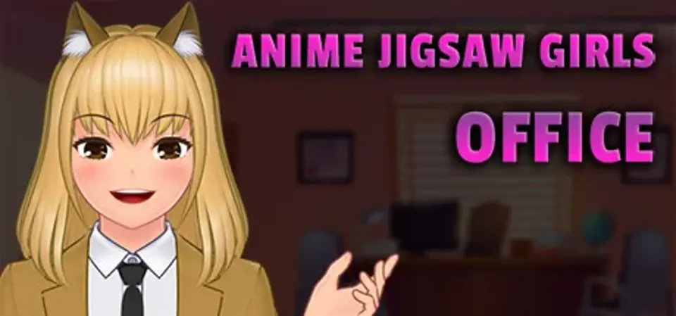 Anime Jigsaw Girls - Office game cover