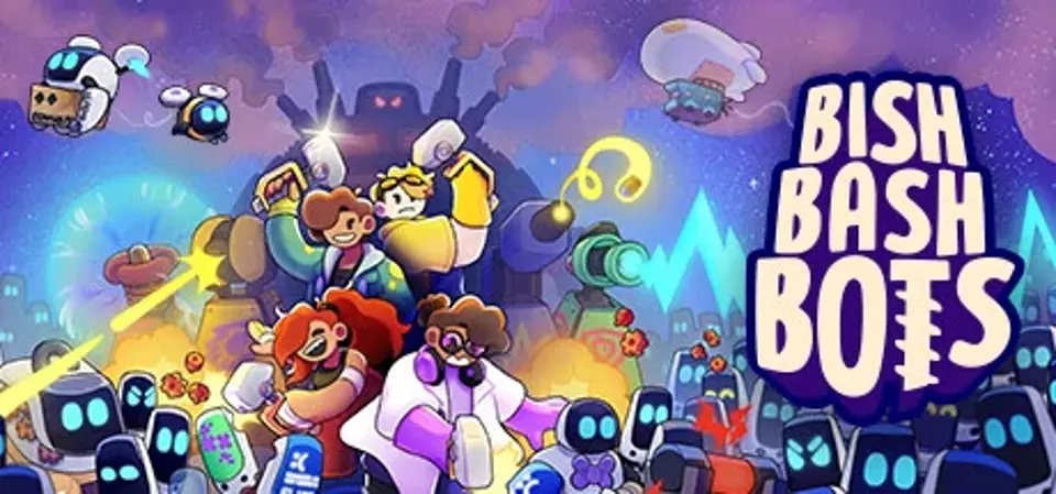 Bish Bash Bots game cover