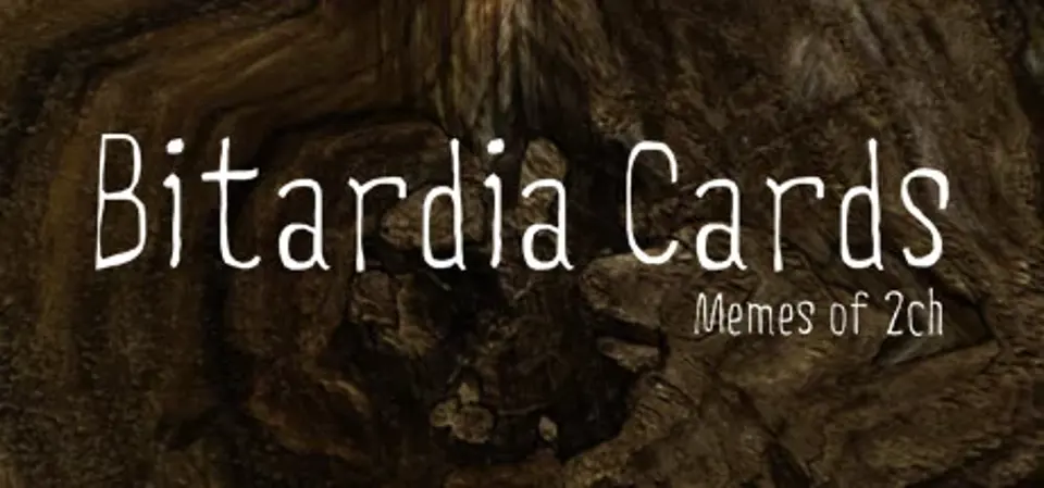 Bitardia Cards: Memes of 2ch game cover