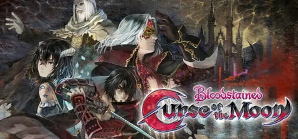 Bloodstained: Curse of the Moon game cover