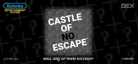 Castle of no Escape cover