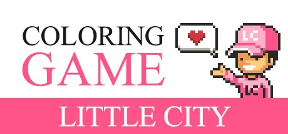 Coloring Game: Little City game cover
