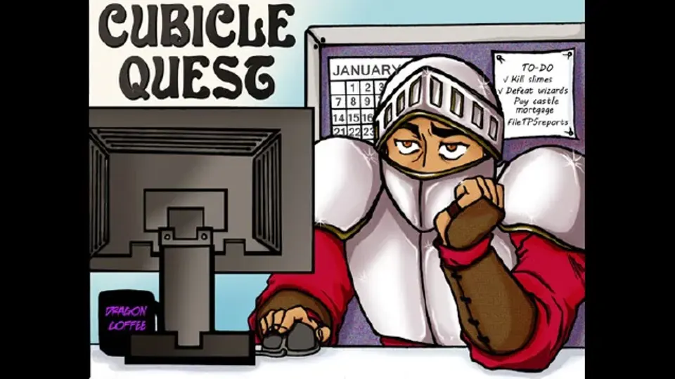 Cubicle Quest game cover