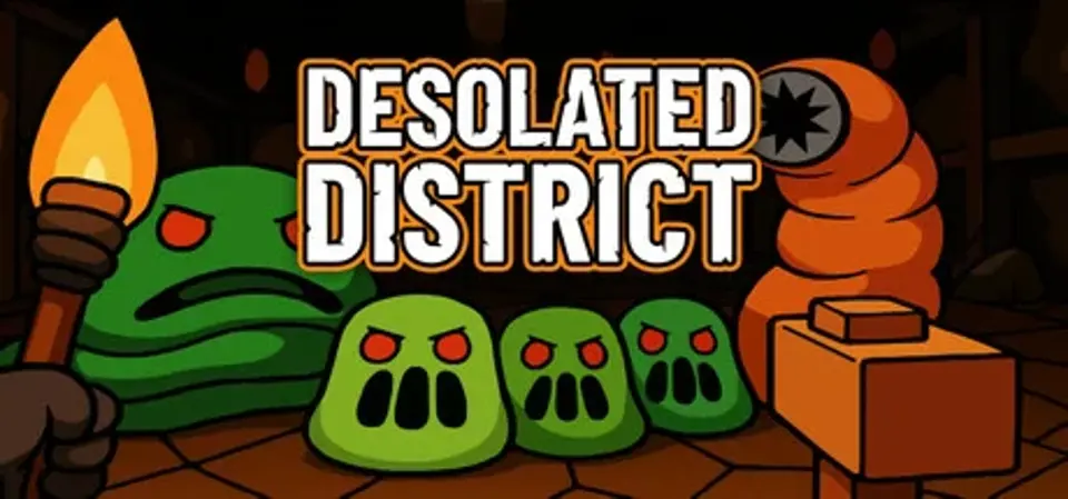 Desolated District game cover