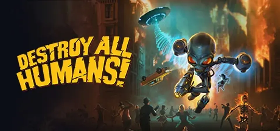 Destroy All Humans! game cover