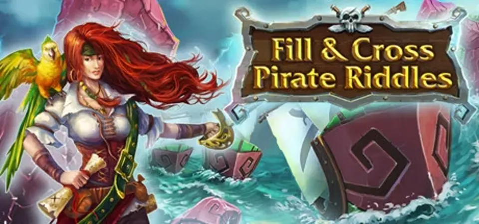 Fill and Cross Pirate Riddles game cover