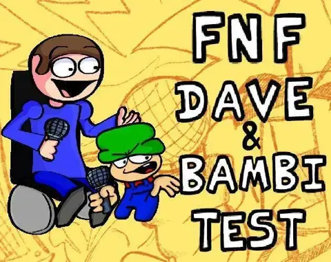 FNF Dave & Bambi Test cover