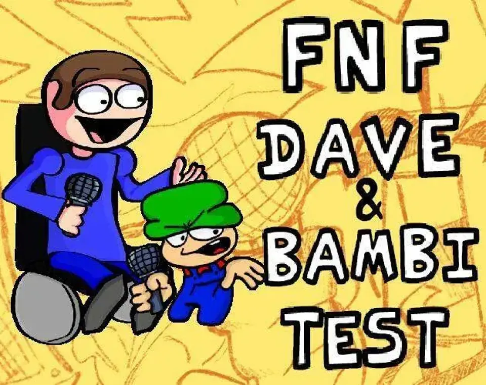 FNF Dave & Bambi Test game cover