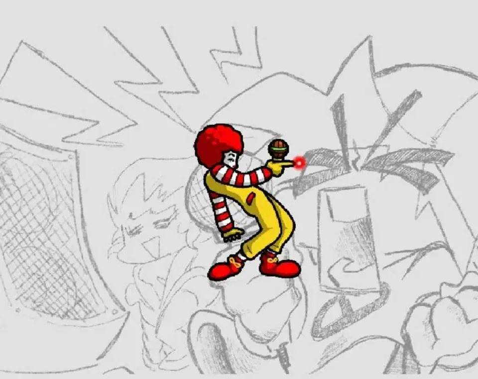 FNF - Ronald McDonald (test) game cover