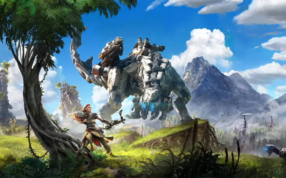 Horizon Zero Dawn game cover