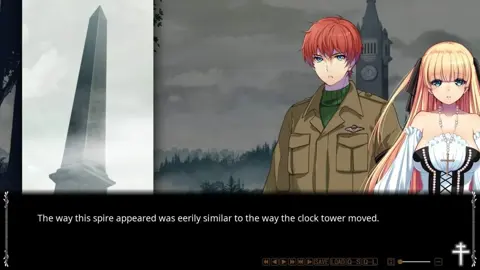Jeanne at the Clock Tower