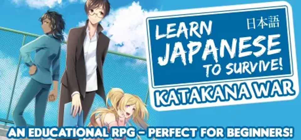 Learn Japanese To Survive! Katakana War game cover