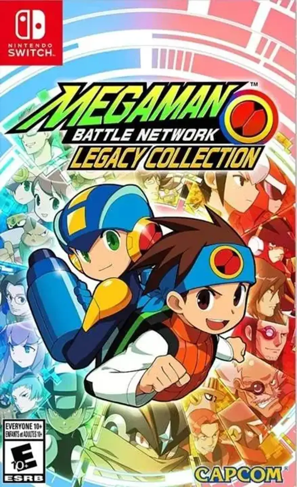 Mega Man Battle Network Legacy Collection game cover