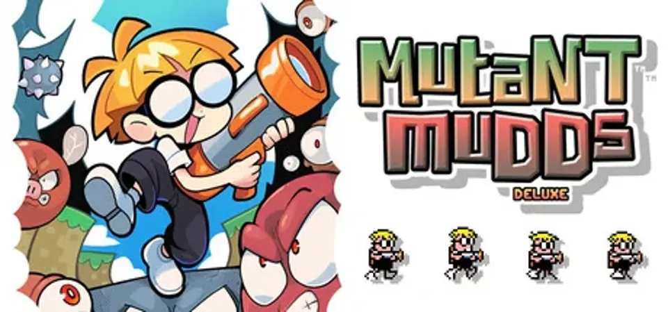 Mutant Mudds Deluxe game cover