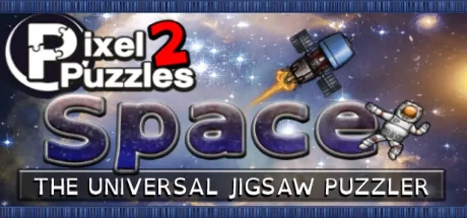Pixel Puzzles 2: Space game cover