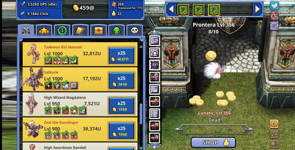 Ragnarok Clicker game cover