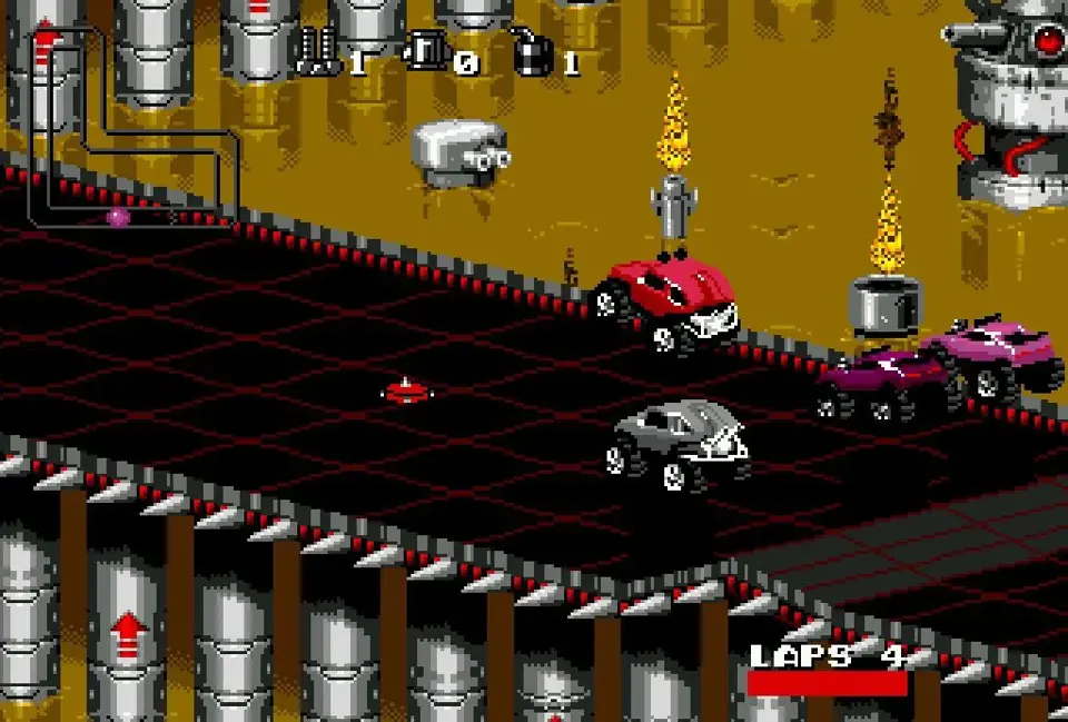 Rock n' Roll Racing game cover