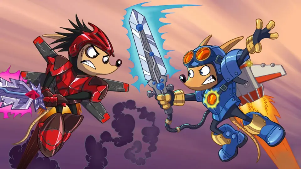 Rocket Knight game cover