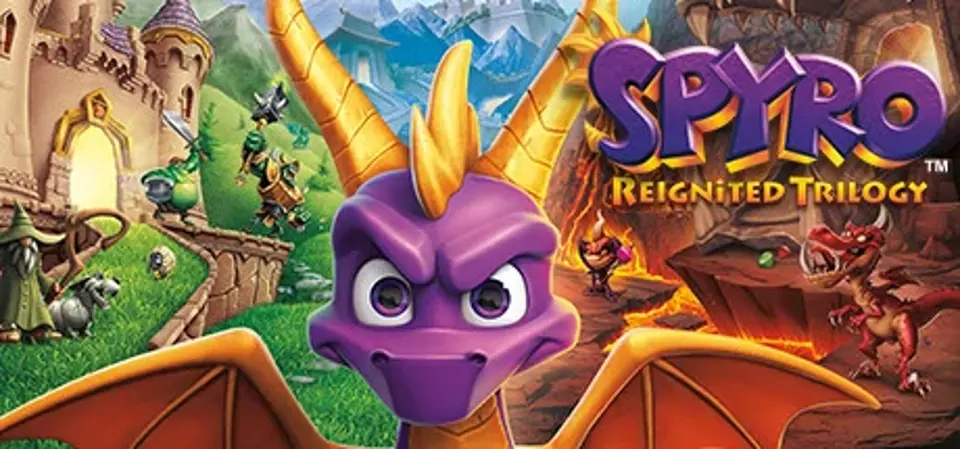 Spyro Reignited Trilogy game cover
