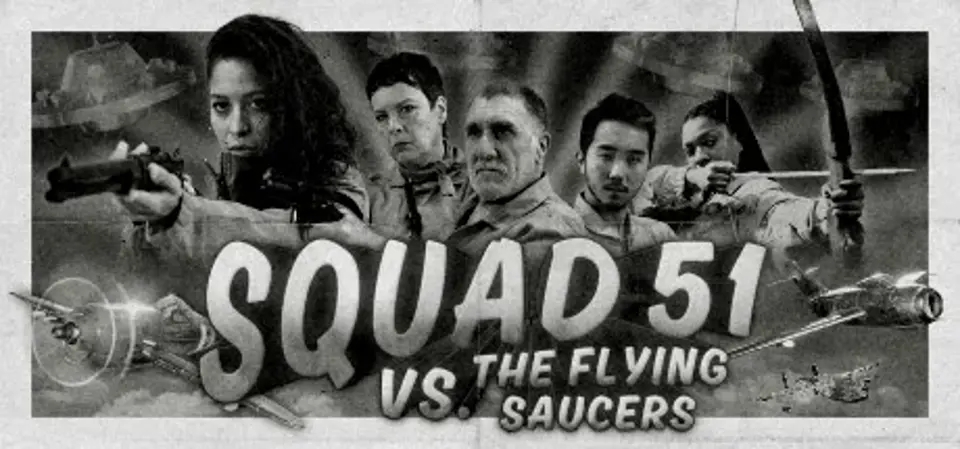 Squad 51 vs. the Flying Saucers game cover